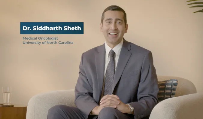Watch a video of Dr. Siddharth Sheth discussing the dosing and administration of LOQTORZI® (toripalimab-tpzi)